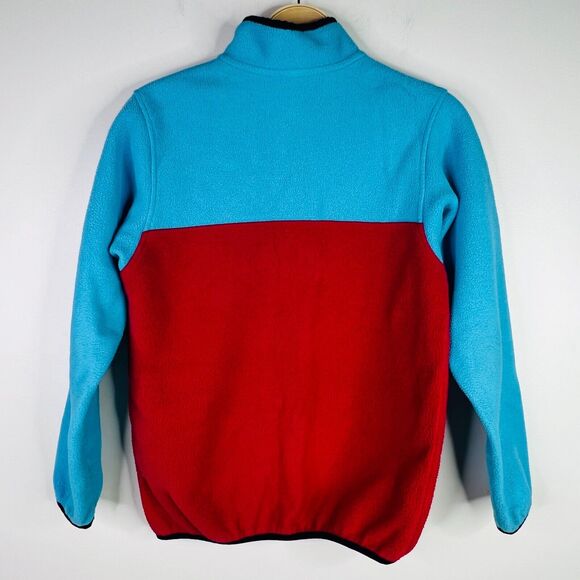 Patagonia Synchilla Re-Tool Snap-T Fleece Pullover Girls Sz XL/14 - Picture 4 of 12